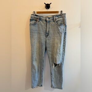 Abercrombie & Fitch The Ankle Straight Ultra High Rise Jeans | Curve Love | 29/8